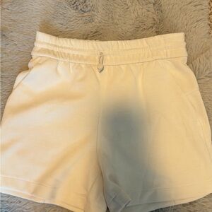 lululemon athletica Cream Athletic Drawstring Shorts